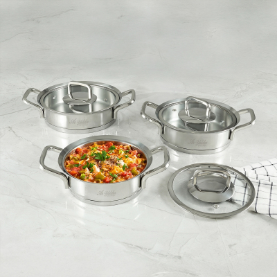 Aryıldız Chef Prestige 6 Parça Sahan Seti - ARYILDIZ