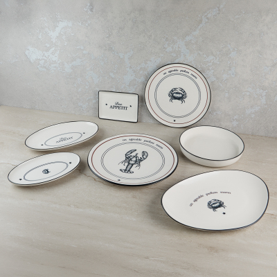 Aryıldız Costa Kayık Tabak 20 cm - 6