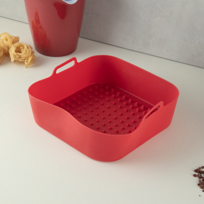 Aryıldız Dailytools Air Fryer Pişirme Kabı Kırmızı 21 cm - 1