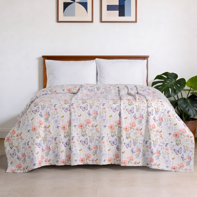 Aryıldız Home Butterfly %100 Pamuk Çift Kişilik Pike 200X220 cm - 2