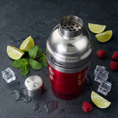 Aryıldız Kokteyl Shaker Kırmızı 350 ml - 1