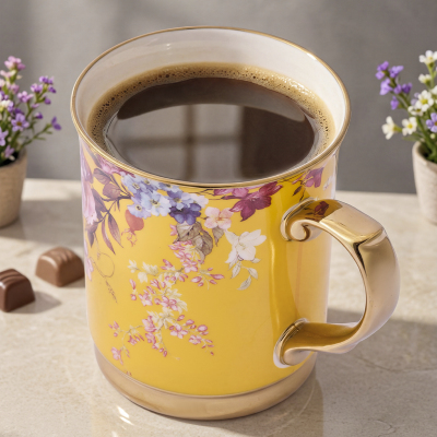 Aryıldız Lady Kupa Sarı 400 ml - ARYILDIZ