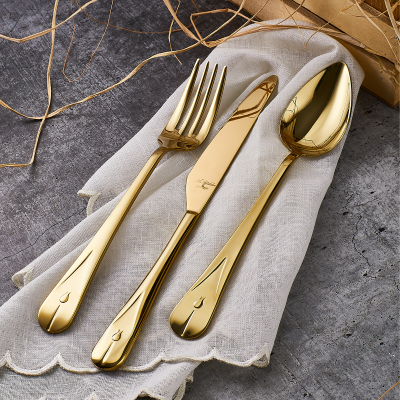 Aryıldız Lalezar Prestige Pvd 24 Parça 6 Kişilik Bronz Çatal Kaşık Bıçak Takımı - 1
