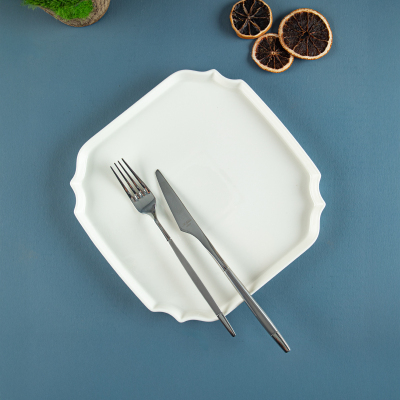 Aryıldız Lunar Kare Servis Tabağı 22 cm - ARYILDIZ