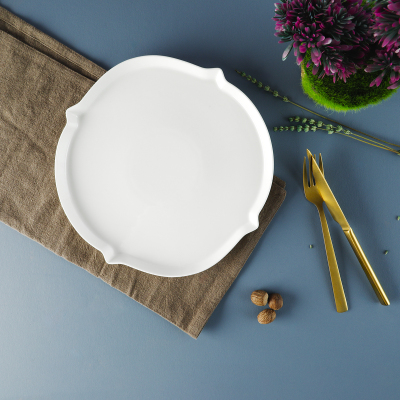 Aryıldız Lunar Yuvarlak Servis Tabağı 27 cm - ARYILDIZ