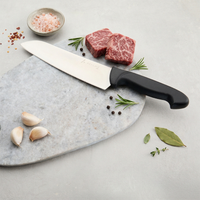 Aryıldız Noka Santoku Bıçağı Siyah 19 cm - 1