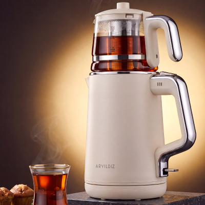 Aryıldız Origin Tea Çay Makinesi Krem - 2