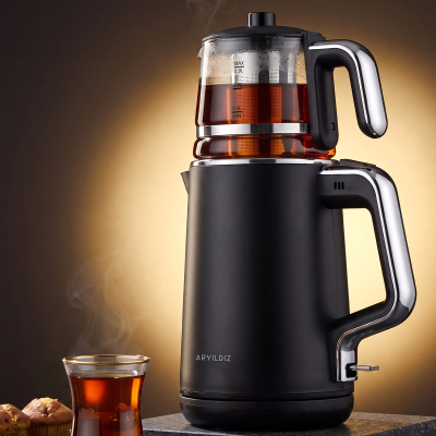 Aryıldız Origin Tea Çay Makinesi Siyah - 2