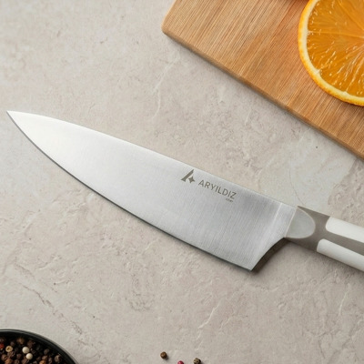 Aryıldız Plurex Big Şef Bıçağı 19 cm Koyu Bej - 2