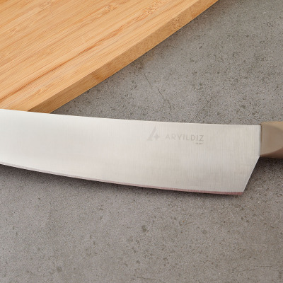 Aryıldız Plurex Santoku Bıçağı 21 cm Koyu Bej - 5