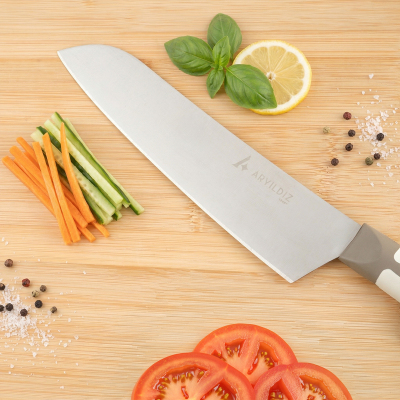 Aryıldız Plurex Santoku Bıçağı Koyu Bej 19 cm - ARYILDIZ