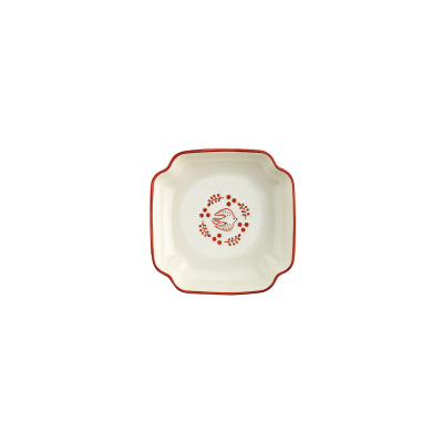 Aryıldız Red Bird Köşeli Tabak 10 cm - 5