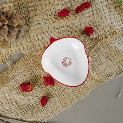 Aryıldız Red Bird Servis Sunum Tabağı 12 cm - 3