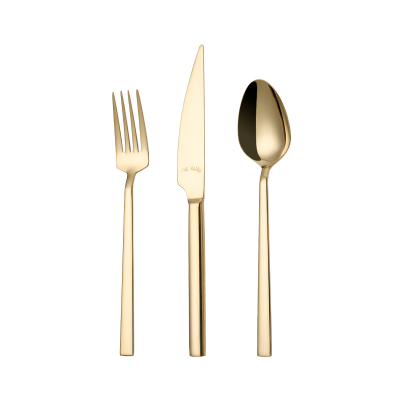 Aryıldız Santos Pvd Gold 84 Parça 12 Kişilik Çatal Kaşık Bıçak Takımı - 7