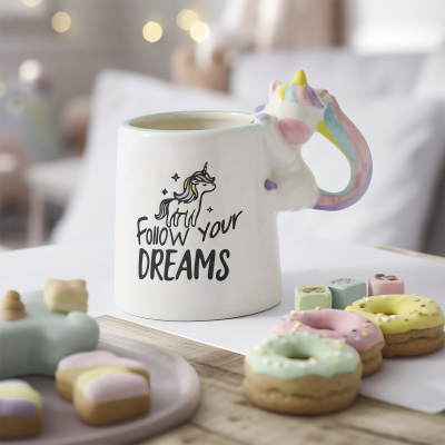 Aryıldız Tails Unicorn Figürlü Kupa 545 ml - ARYILDIZ