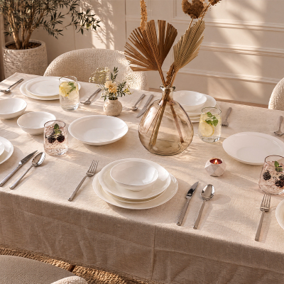 Aryıldız Venice White 24 Parça 6 Kişilik Yemek Takımı - 1