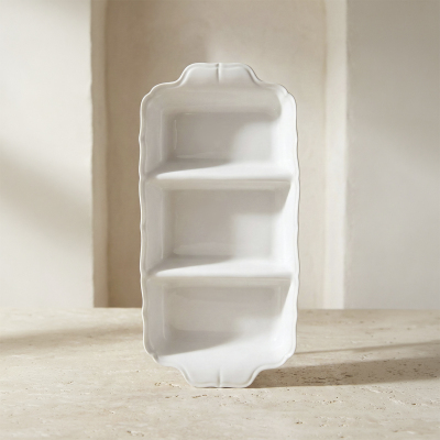 Aryıldız Voyage 3 Bölmeli Servis Tabağı 30 cm - 1