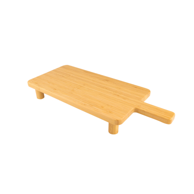 Bambum Mogni Ayaklı Sunum Tepsisi 43x18 cm - BAMBUM