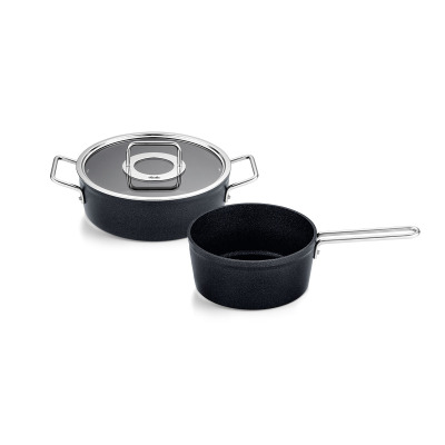 Fissler Adamant Cam Kapak 3 Parça Tencere Seti - FISSLER