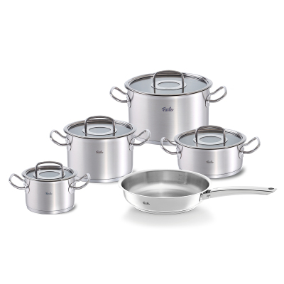 Fissler Original Profi Collection Cam Kapak 9 Parça Tencere Seti - FISSLER