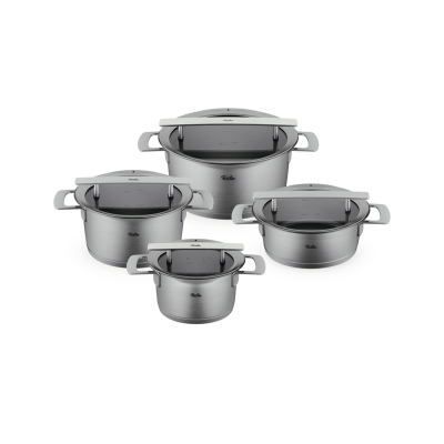 Fissler Phi Collection Cam Kapak 8 Parça Tencere Seti - FISSLER