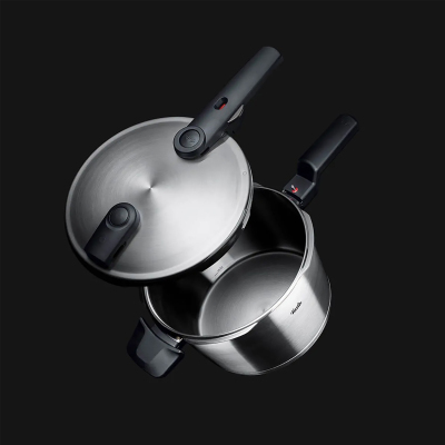 Fissler Vitaquick Premium 10 Litre Düdüklü Tencere + Buharda Pişirme Aparatı - 3