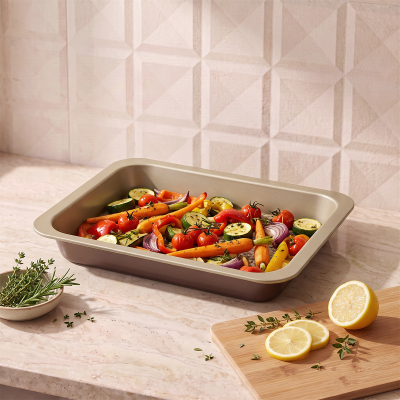 Guardini Actuel Dikdörtgen Fırın Tepsisi Bronz 24x32 cm - 1