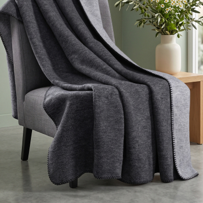 Maxstyle Argento Tek Kişilik Battaniye Gri 150x200 cm - 4