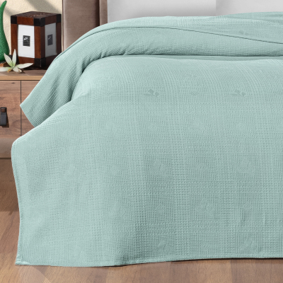 Maxstyle Çift Kişilik %100 Pamuk Pike Çağla 200x220 cm - 3