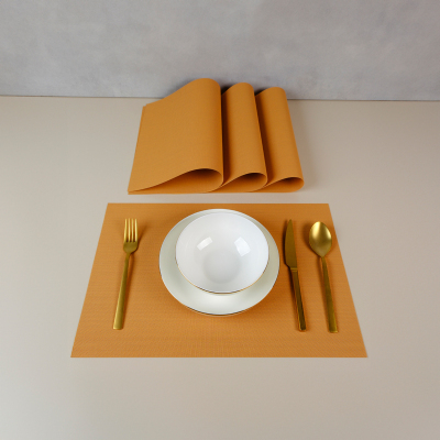 Maxstyle Harmony Apricot 4 Parça Amerikan Servis 30x45 cm - MAXSTYLE