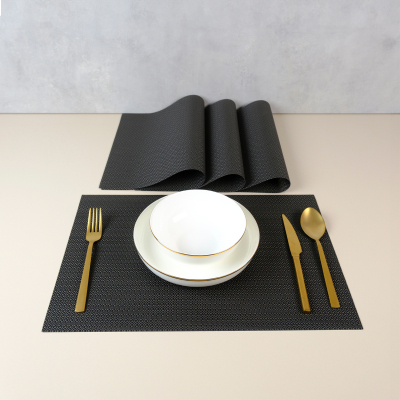 Maxstyle Matrix Chocolate 4 Parça Amerikan Servis 30x45 cm - MAXSTYLE
