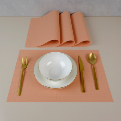 Maxstyle Serene Salmon 4 Parça Amerikan Servis 30x45 cm - MAXSTYLE