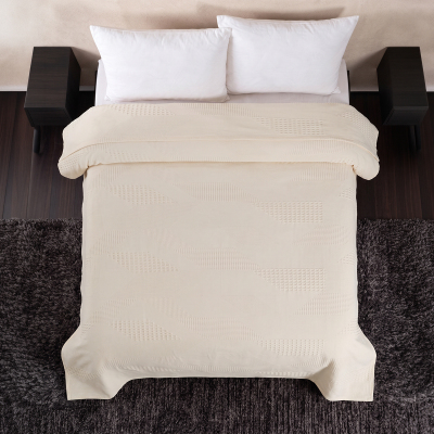 Maxstyle Spring %100 Pamuk Tek Kişilik Pike Bej 180x230 cm - 1