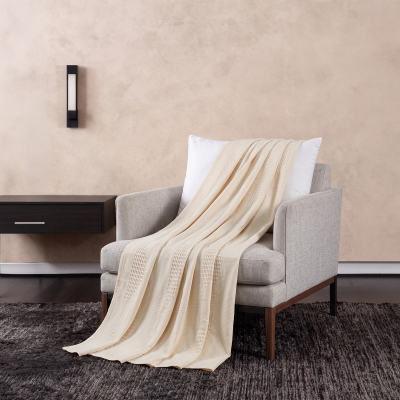 Maxstyle Spring %100 Pamuk Tek Kişilik Pike Bej 180x230 cm - 4