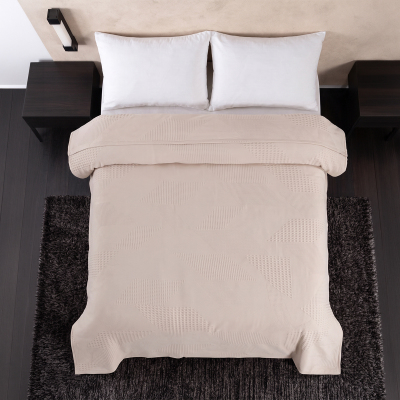 Maxstyle Spring %100 Pamuk Tek Kişilik Pike Krem 180x230 cm - 1