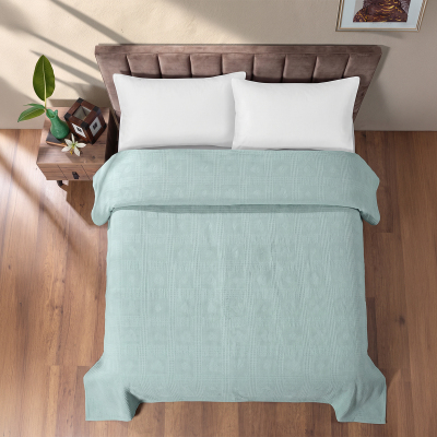 Maxstyle Tek Kişilik %100 Pamuk Pike Çağla 160x220 cm - 1