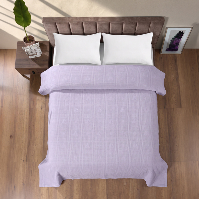 Maxstyle Tek Kişilik %100 Pamuk Pike Lila 160x220 cm - 1