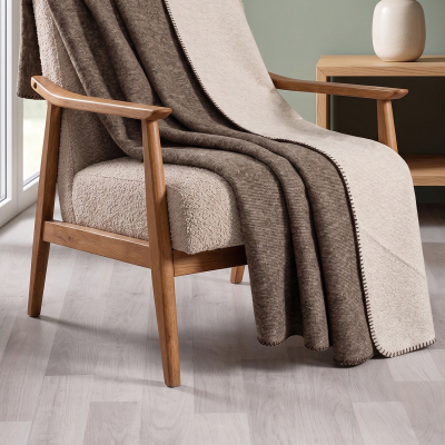 Maxstyle Tek Kişilik Battaniye Brown 150x200 cm - 4