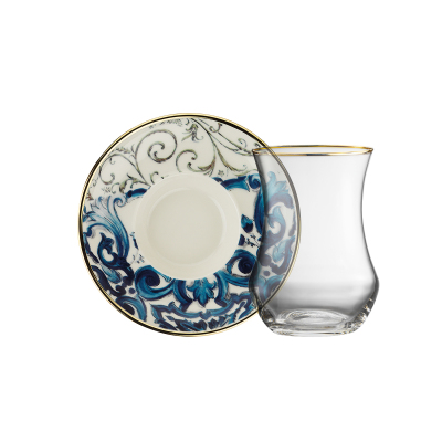 Sandro Moreno 1898 Victoria 12 Parça 6 Kişilik Çay Seti 150 ml - 2