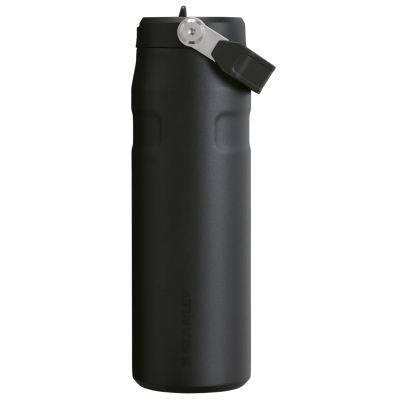 Stanley The IceFlow Flip Straw Pipetli Termos Siyah 700 ml - STANLEY