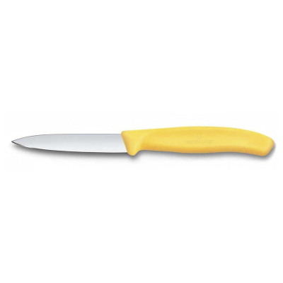Victorinox Swiss Classic Düz Soyma Bıçak Sarı 8 cm - VICTORINOX