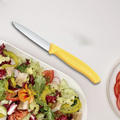 Victorinox Swiss Classic Düz Soyma Bıçak Sarı 8 cm - 2