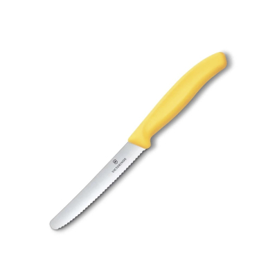 Victorinox Swiss Classic Tırtıklı Domates Bıçak Sarı 11 cm - 3