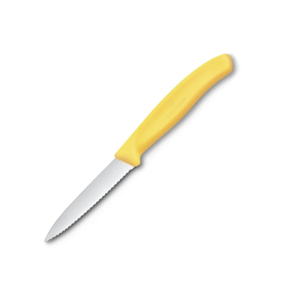 Victorinox Swiss Classic Tırtıklı Soyma Bıçak Sarı 8 cm - 2